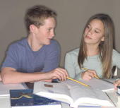 Helping Out students helping each other