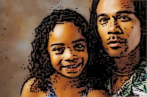 father and daughter