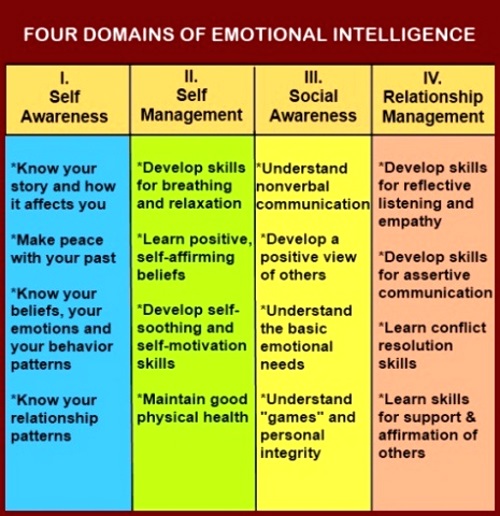 emotional intelligence domains