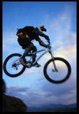 mountain biker