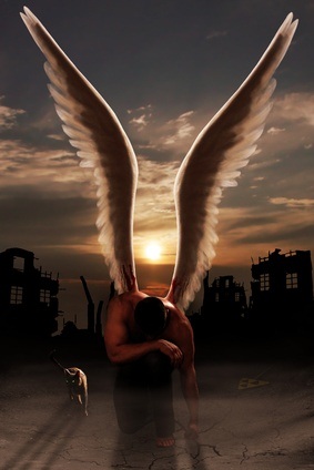 wounded warrior angel