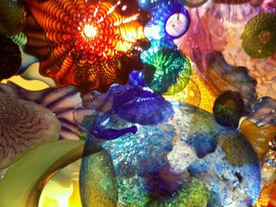 Chihuly's artwork on display in Boston, MA