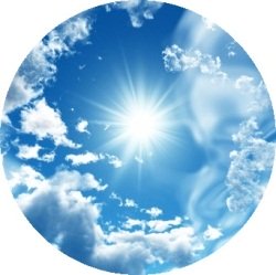 hope through clouds
